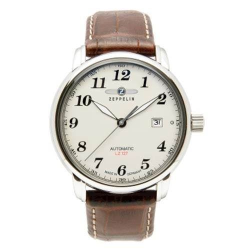 Image of 7656-5 Zeppelin Count Serie LZ127 sort m/ beige urskive